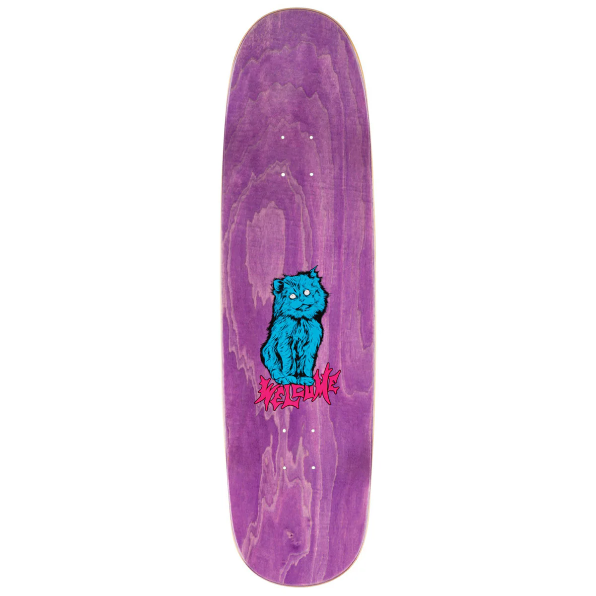 Welcome Fairy Tale On Sphynx Skateboard Complete - Black/Blue Stain - 8.80" - Image 2