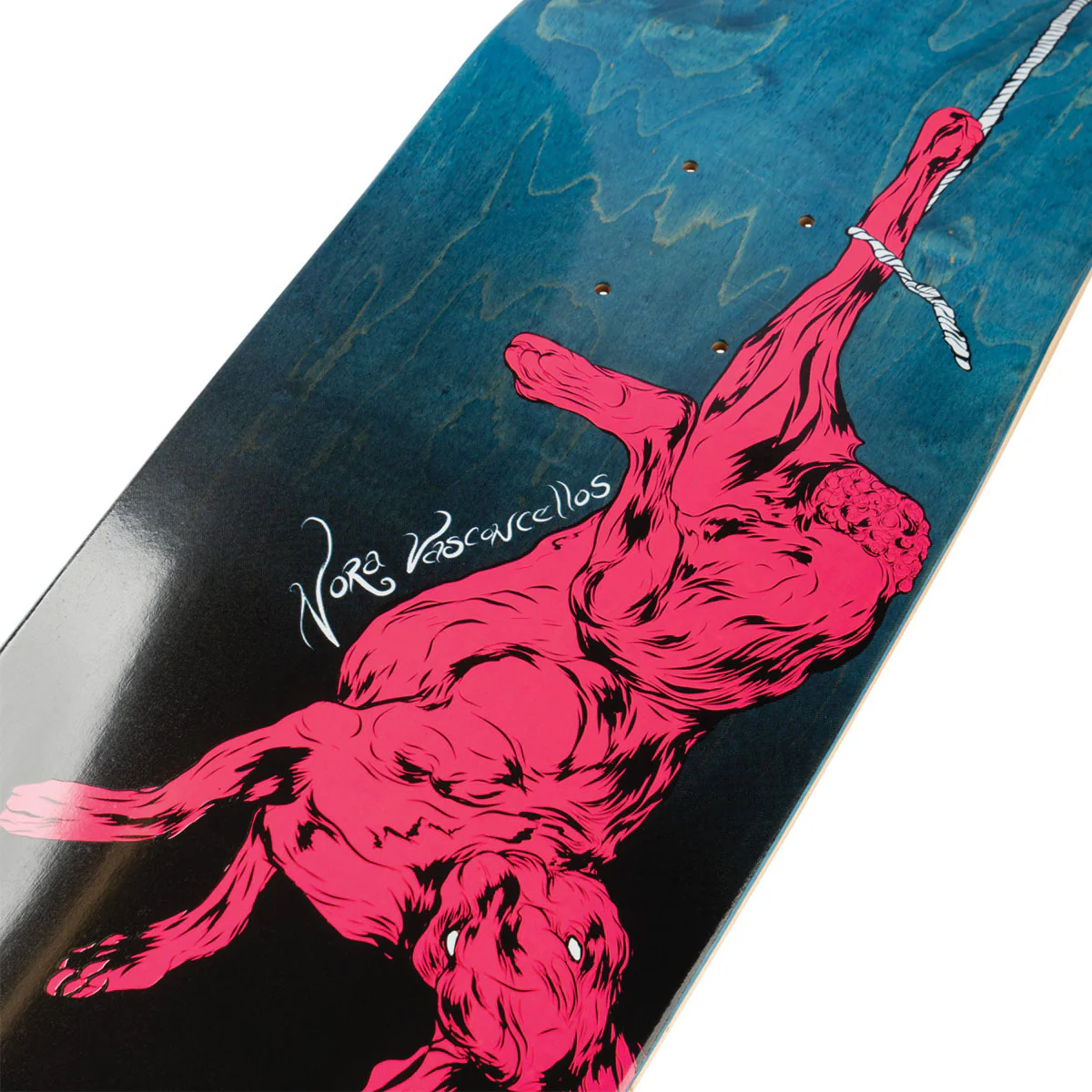 Welcome Fairy Tale On Sphynx Skateboard Complete - Black/Blue Stain - 8.80" - Image 3
