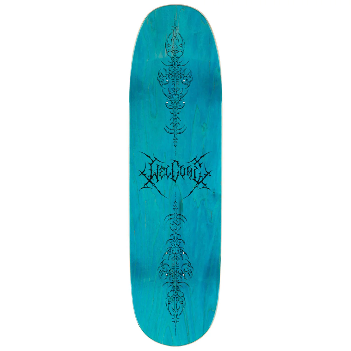 Welcome Flail On Baculus 2.0 Skateboard Complete - Black/Silver Foil - 9.00" - Image 2