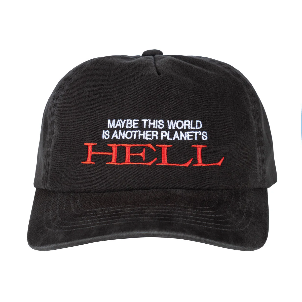 Welcome Hell Hat - Vintage Black - Image 3