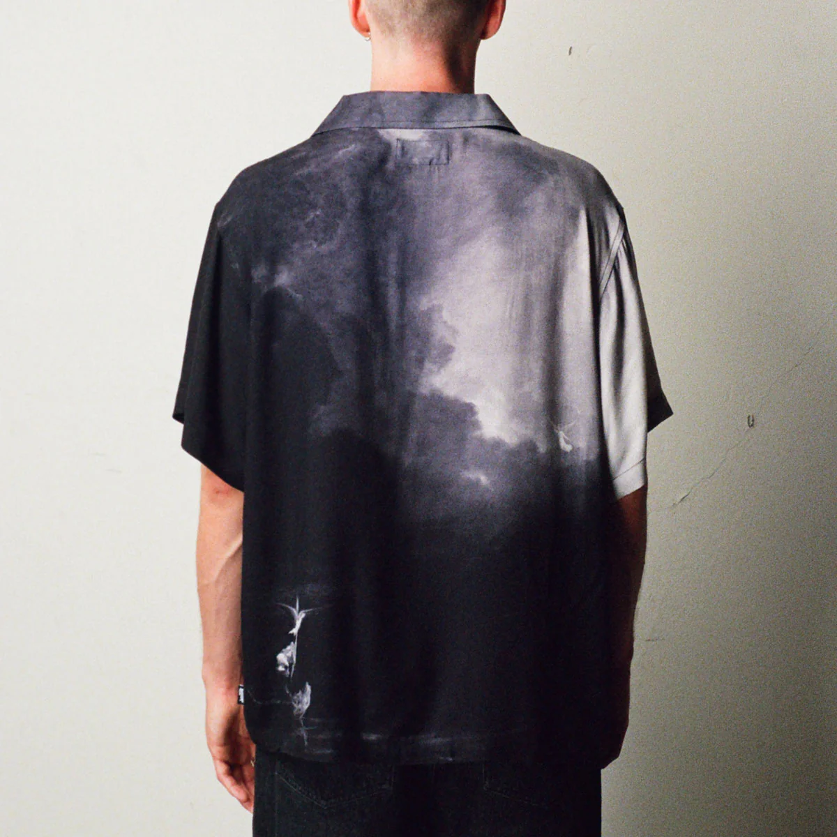 Welcome Hope Rayon Shirt - Black - Image 6
