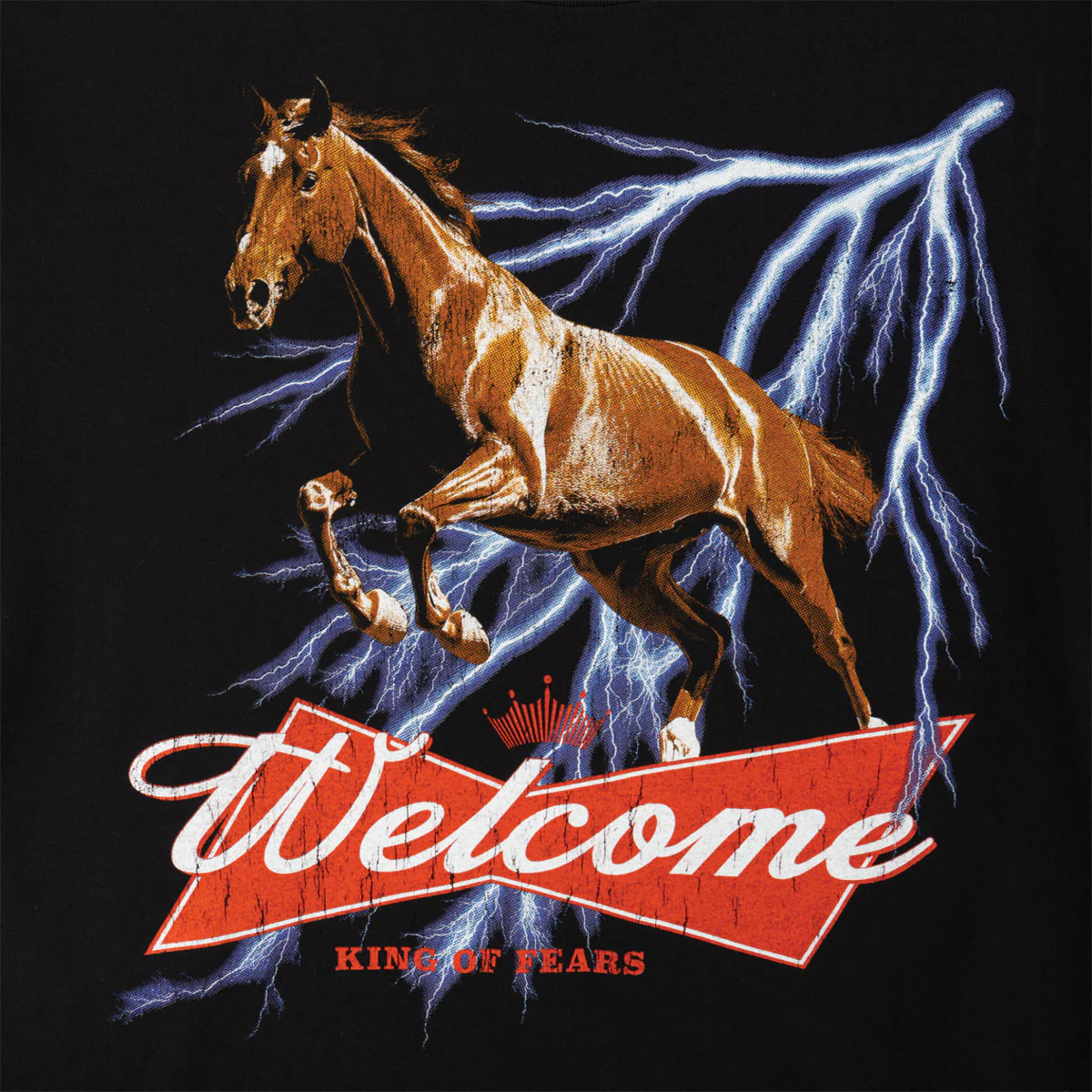 Welcome King Of Fears T-Shirt - Black - Image 2