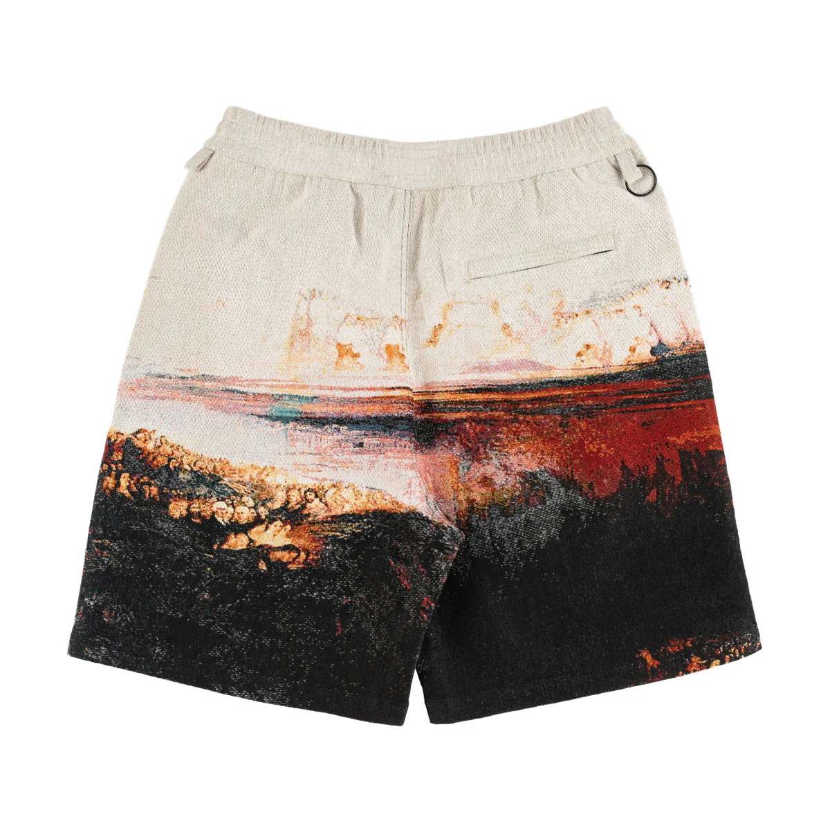 Welcome Rapture Tapestry Shorts - Bone - Image 2