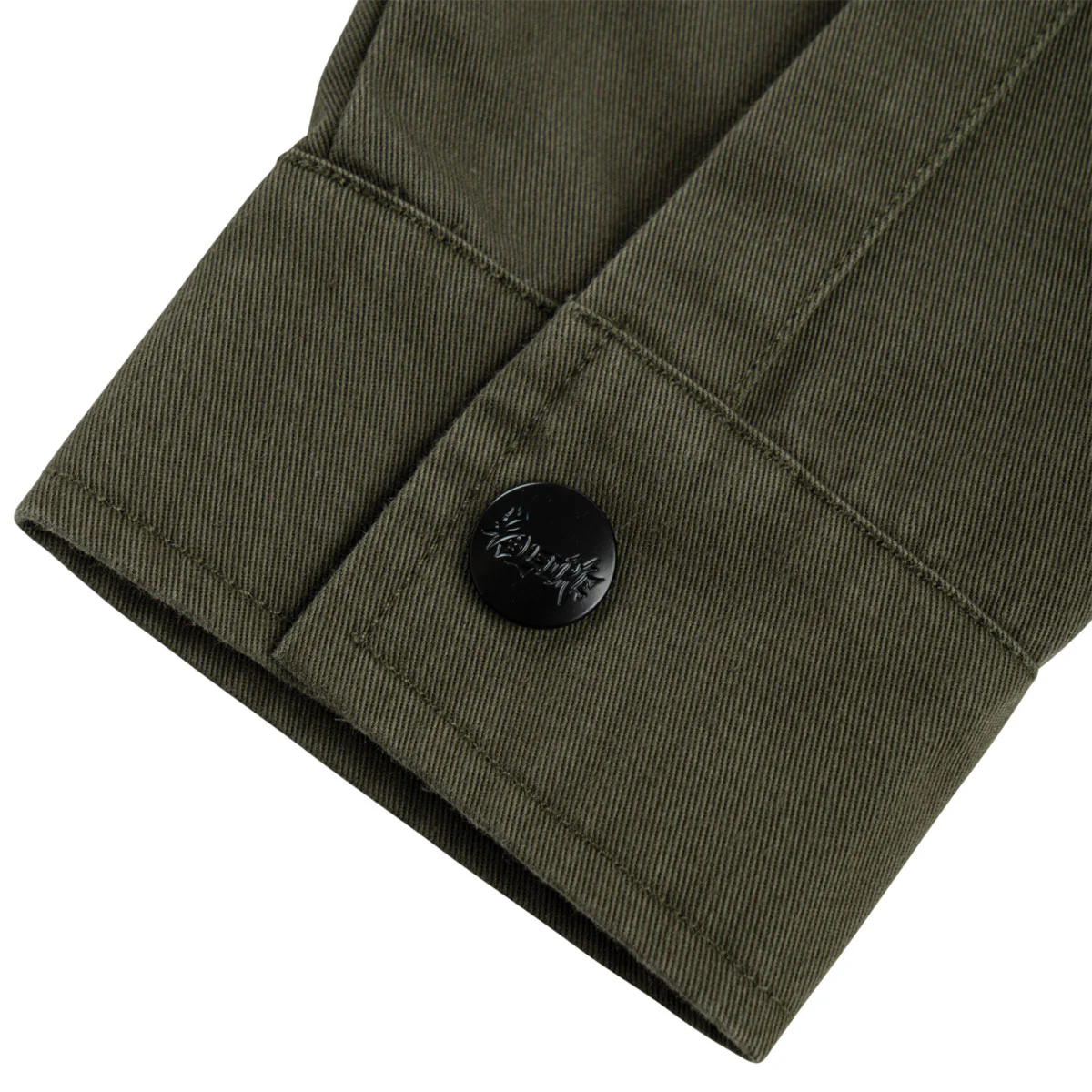 Welcome Smite Patches Long Sleeve Work Shirt - Forest - Image 6