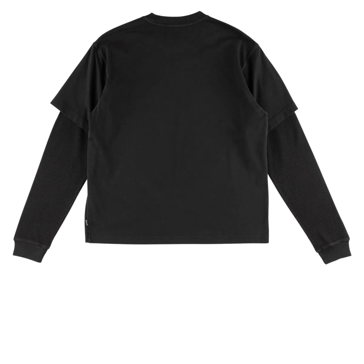 Welcome Snarl Layered Long Sleeve T-Shirt - Black - Image 2