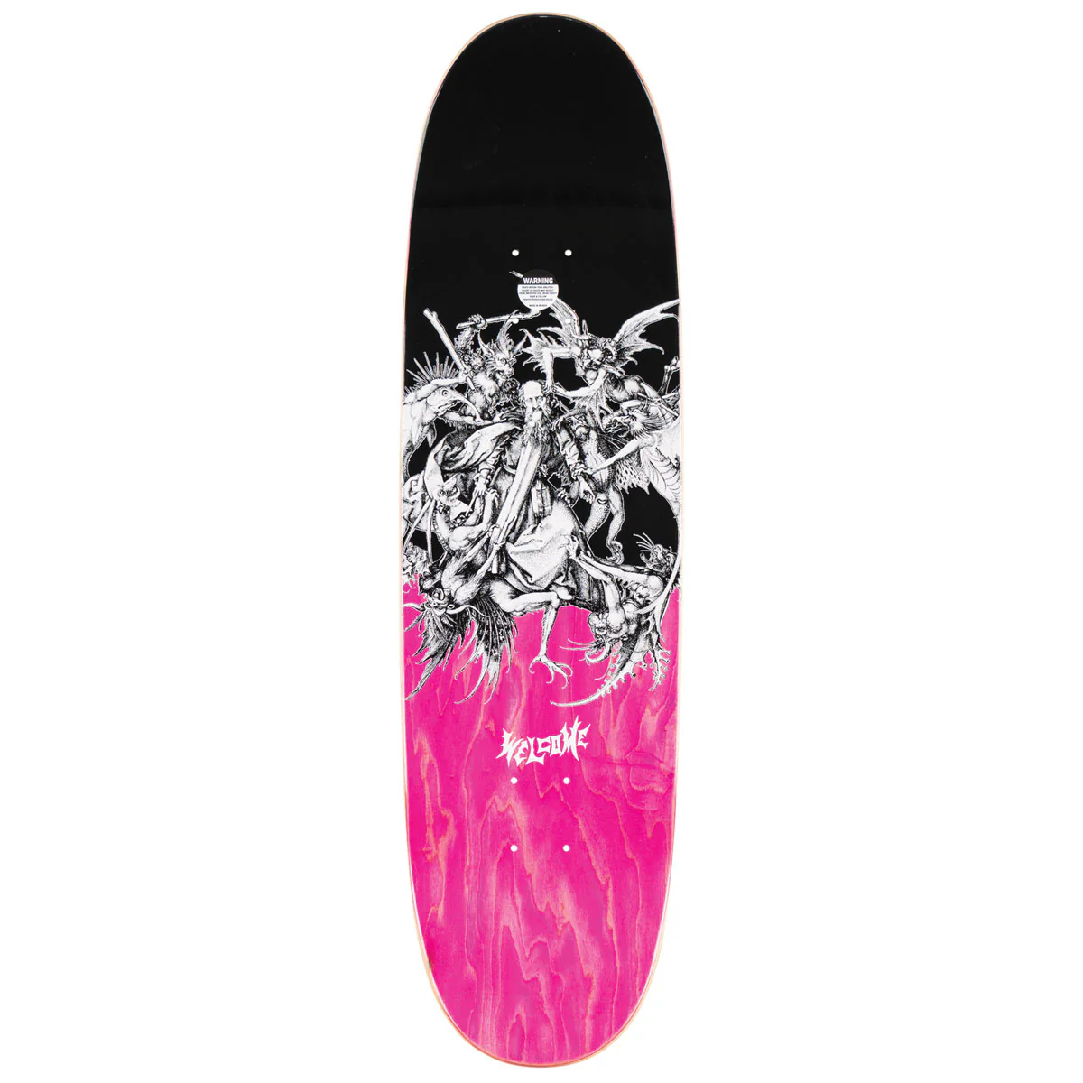 Welcome Spear On Son Of Boline Skateboard Complete - Teal Stain/Prism Foil - 8.80" - Image 2