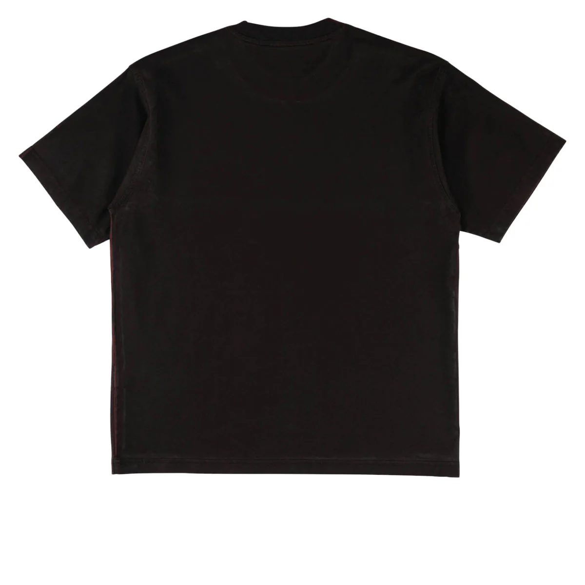 Welcome Weep Overprint T-Shirt - Black/Plum - Image 5