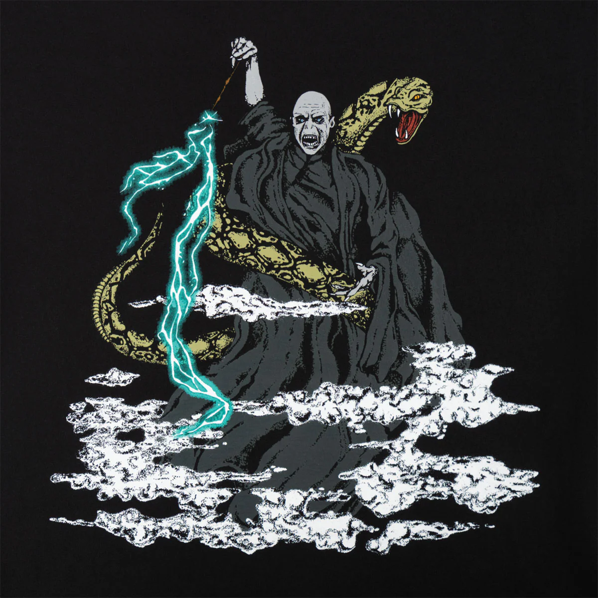 Welcome x Harry Potter Voldemort T-Shirt - Black - Image 3