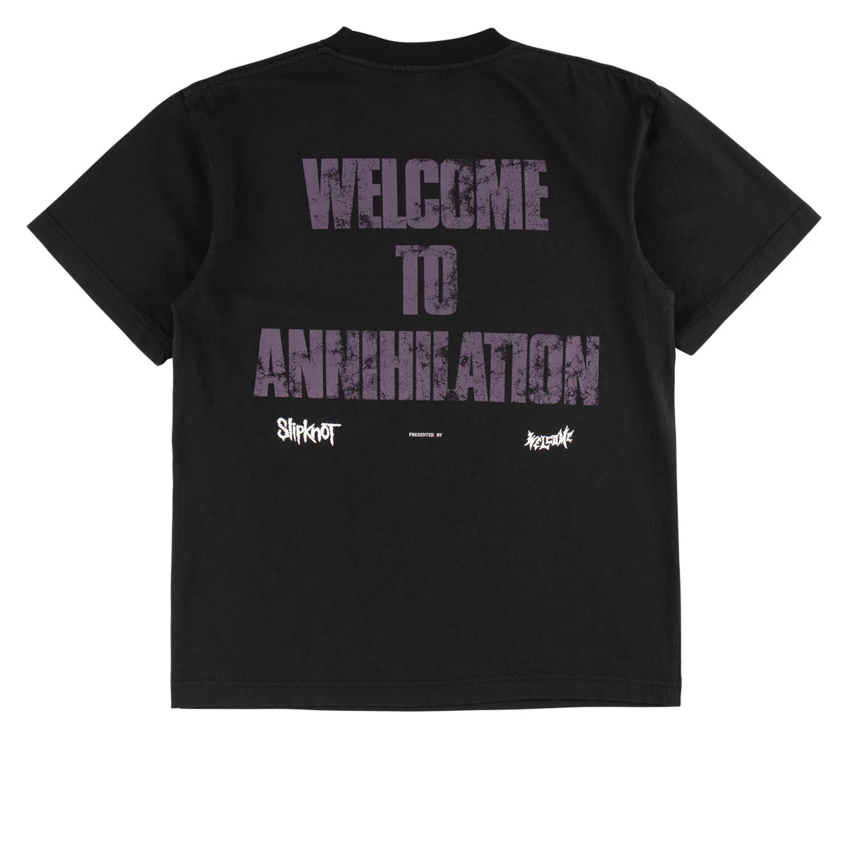 Welcome x Slipknot Annihilation T-Shirt - Black - Image 2