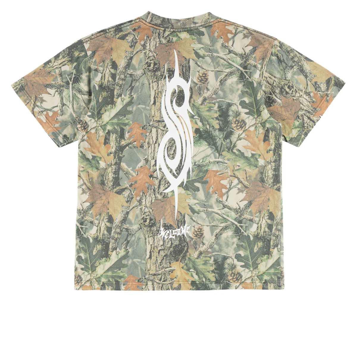 Welcome x Slipknot Oval Camo T-Shirt - Camo - Image 2