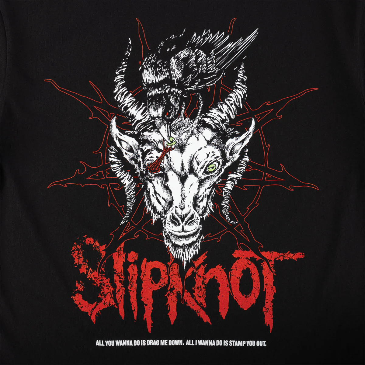 Welcome x Slipknot Spit It Out T-Shirt - Black - Image 3
