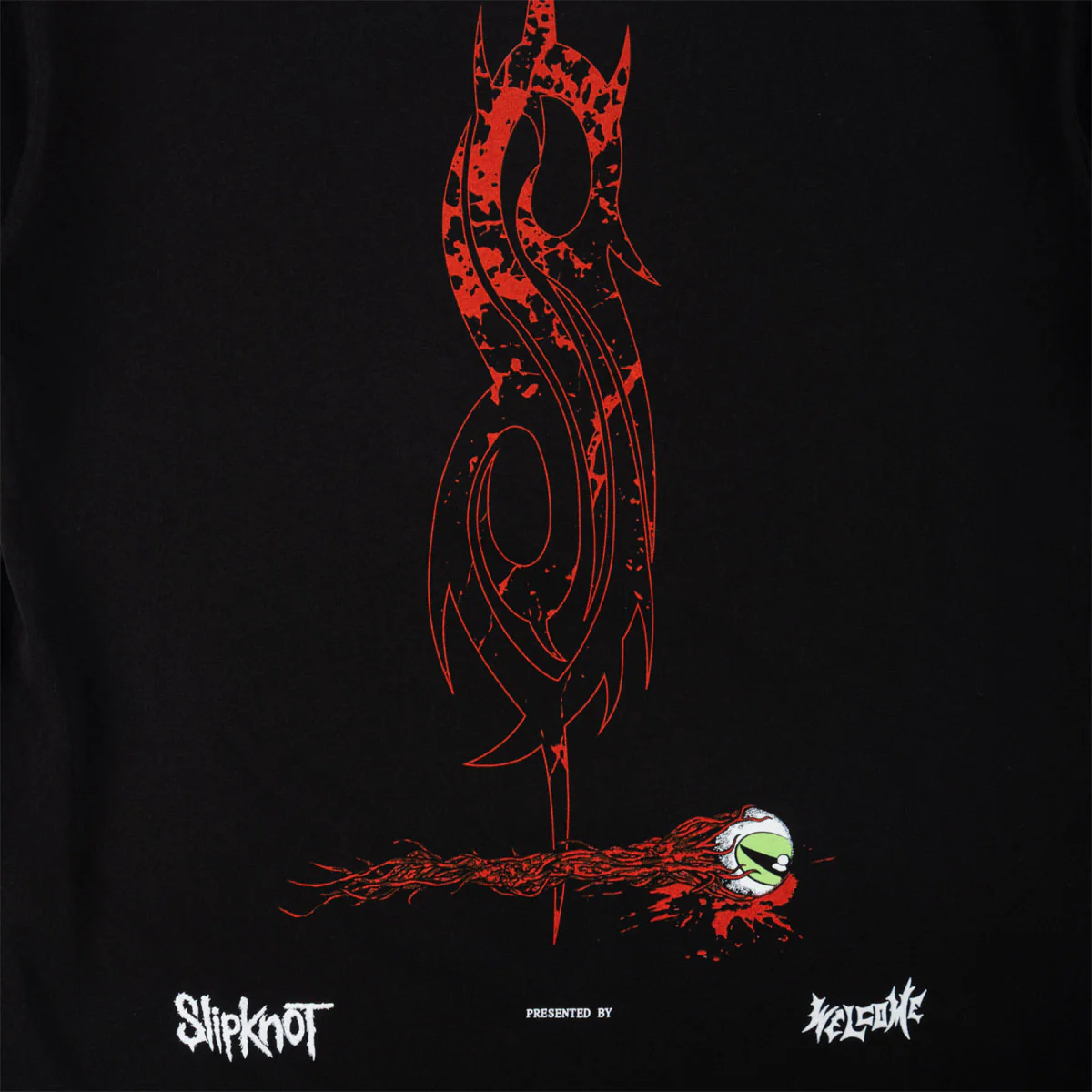 Welcome x Slipknot Spit It Out T-Shirt - Black - Image 4