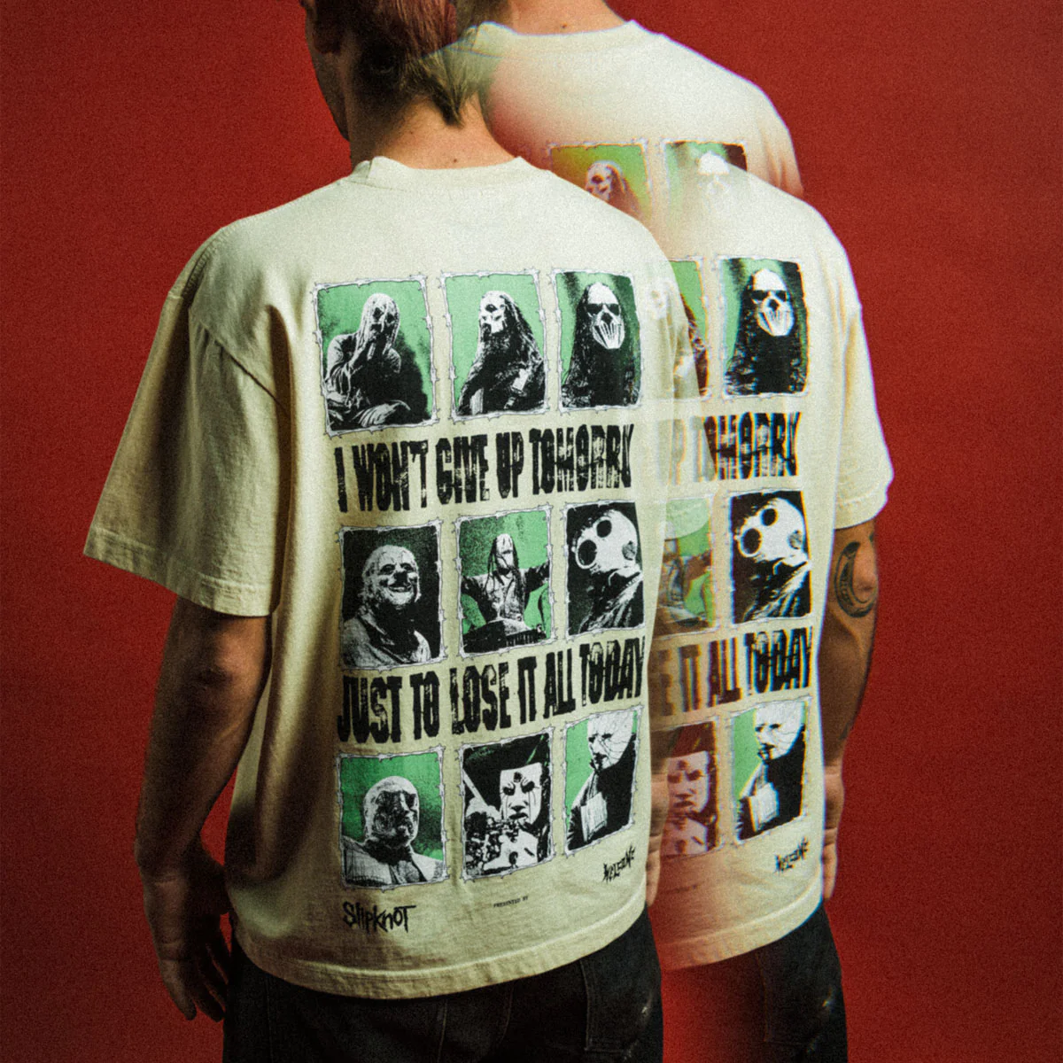 Welcome x Slipknot Tomorrow T-Shirt - Bone - Image 5
