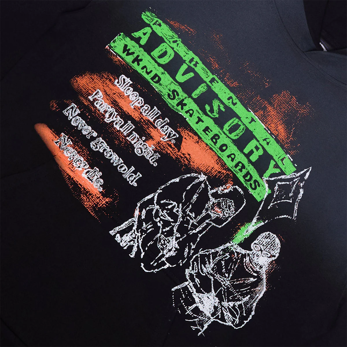 WKND Advisory Hoodie - Black - Image 2
