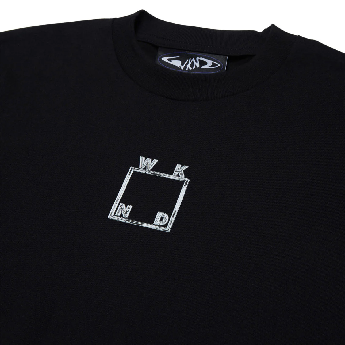 WKND Center Logo T-Shirt - Black - Image 2