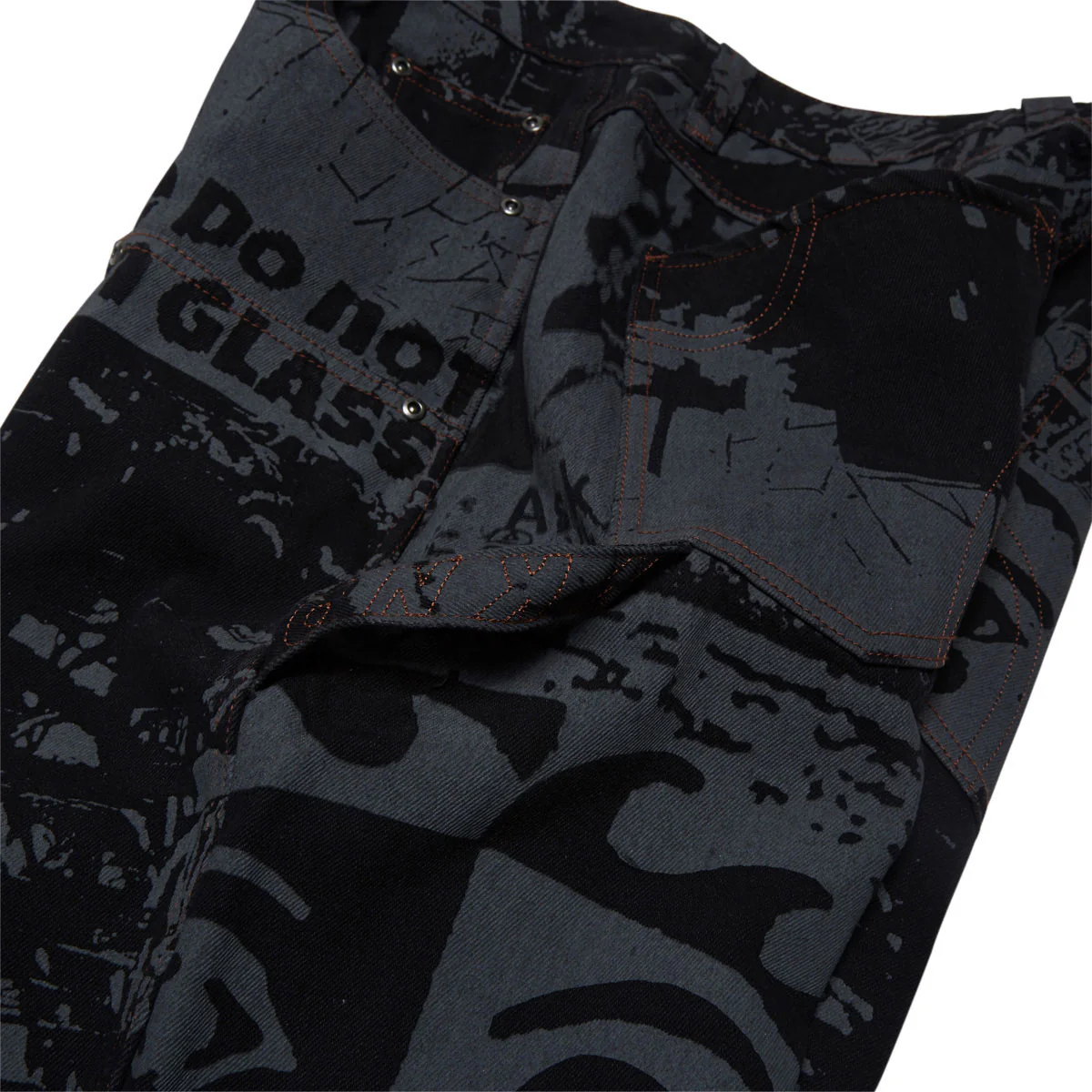WKND Damn Near Carpenters Jeans - Black Horses - Image 5