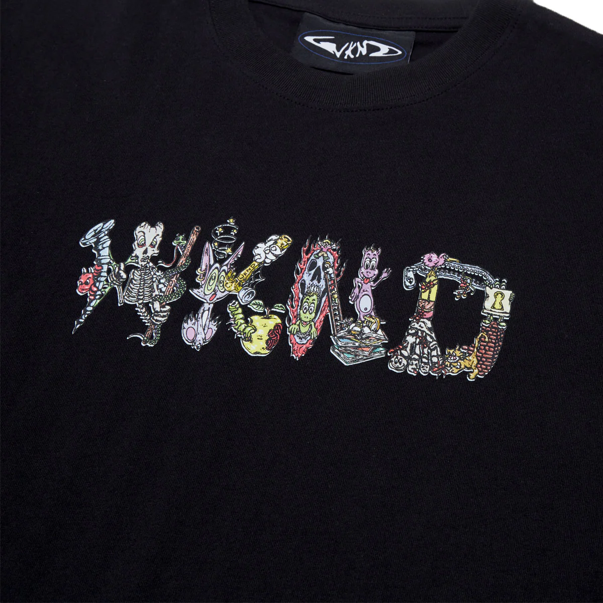 WKND Dusted T-Shirt - Black - Image 2