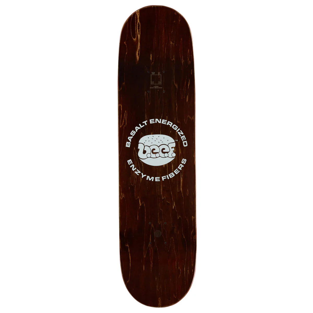 WKND Enzyme B.E.E.F WB Skateboard Deck - Black - 8.25" - Image 2