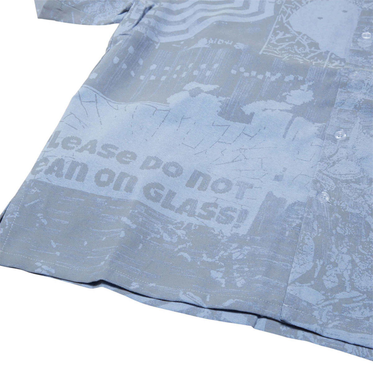 WKND Romeo Shirt - Blue Oxford - Image 4