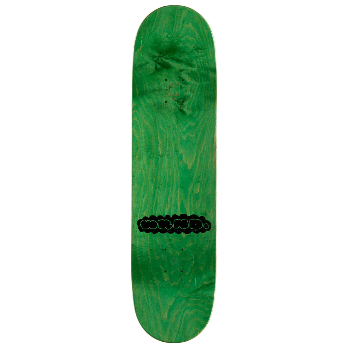 WKND Slurve Alex Schmidt PS Skateboard Deck - Green - 8.25" - Image 2