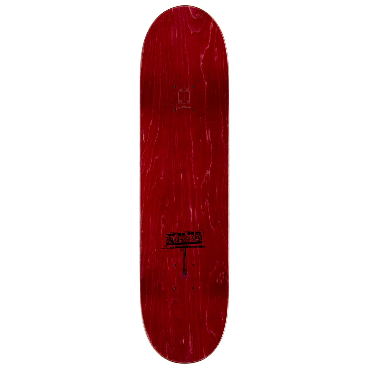 WKND Tiger Team MC Skateboard Complete - Tie Dye - 8.25" - Image 2
