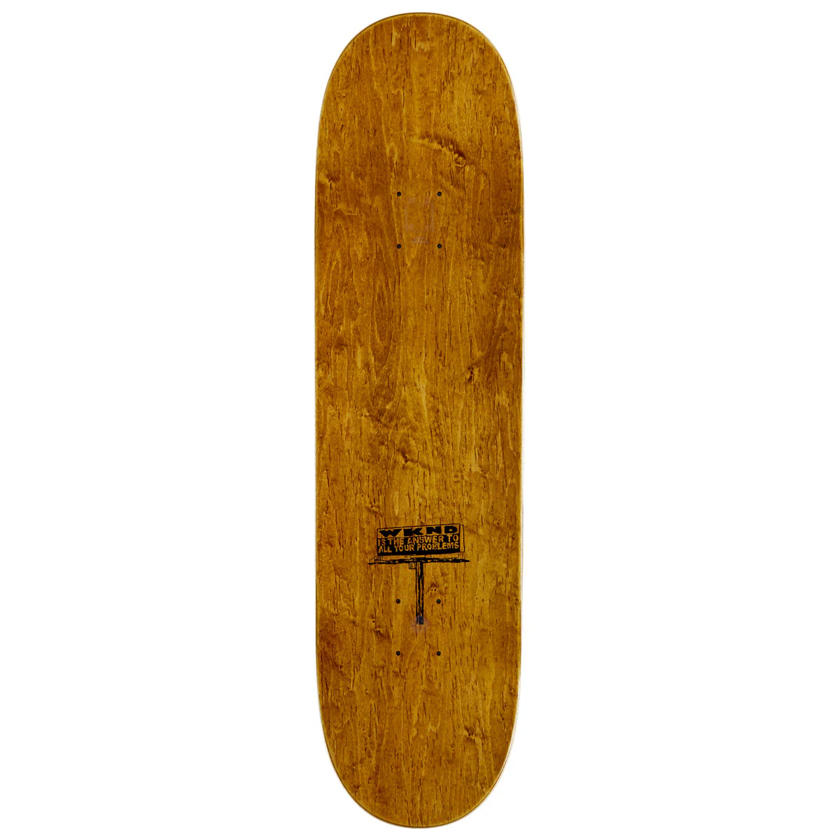 WKND Tiger Team PS Skateboard Deck - Tie Dye - 8.375" - Image 2
