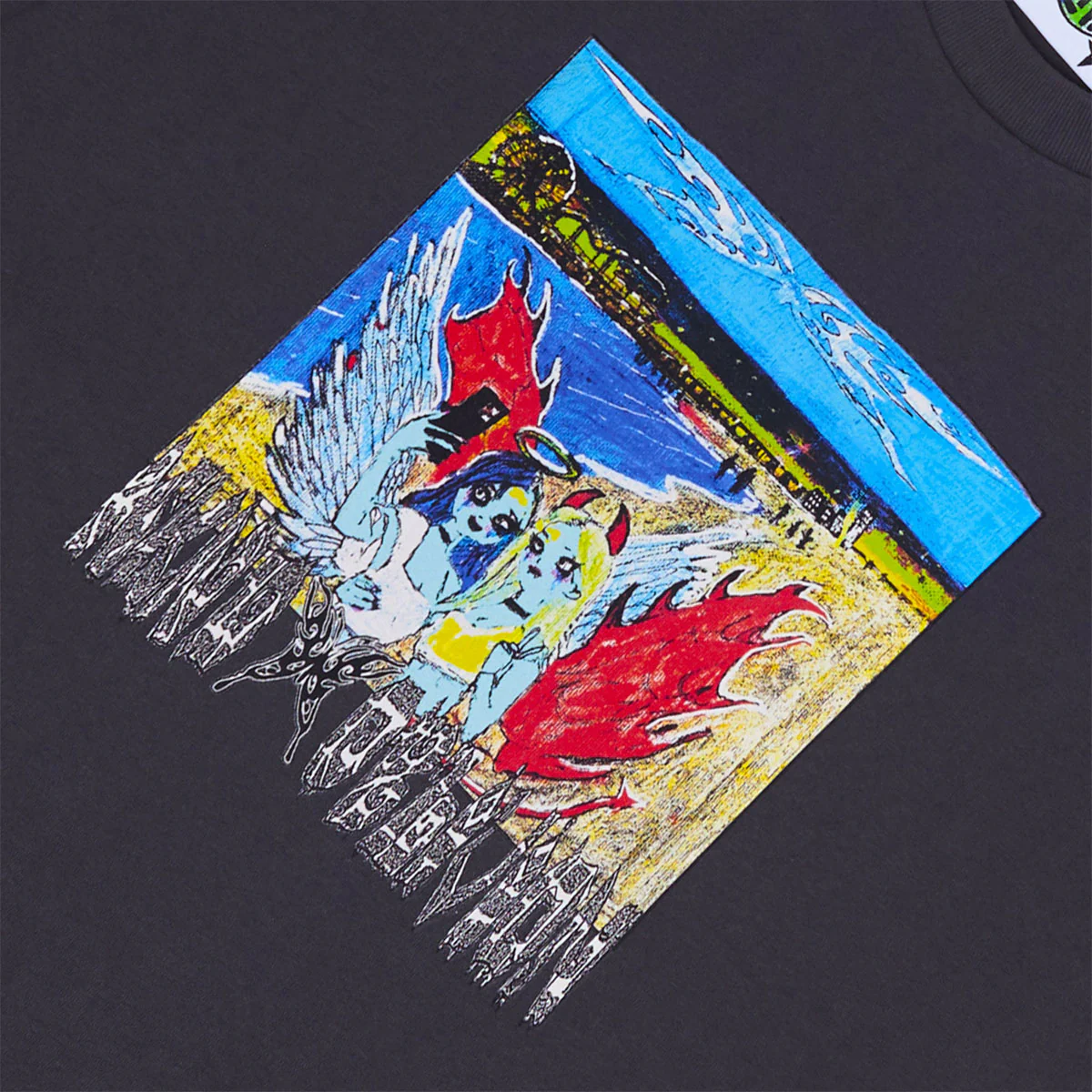 WKND x Oblivion Beach Girls T-Shirt - Muted Navy - Image 2