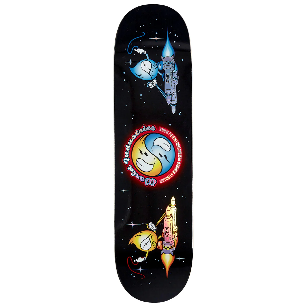 World Industries Battle 2000 Skateboard Deck - Black/Holo - Image 4