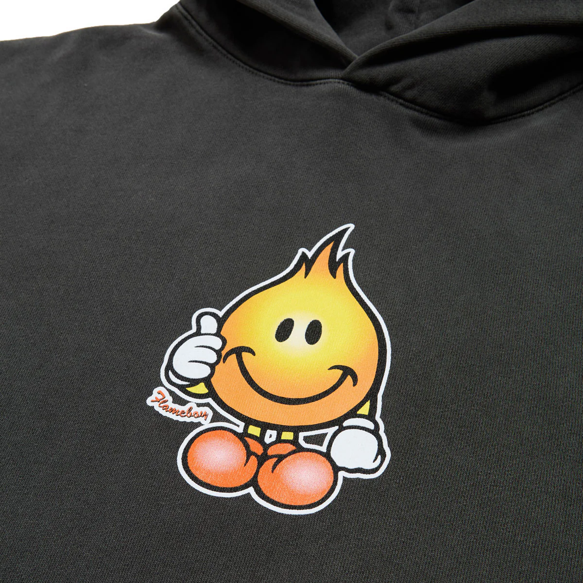 World Industries Classic Flameboy Hoodie - Vintage Black - Image 2