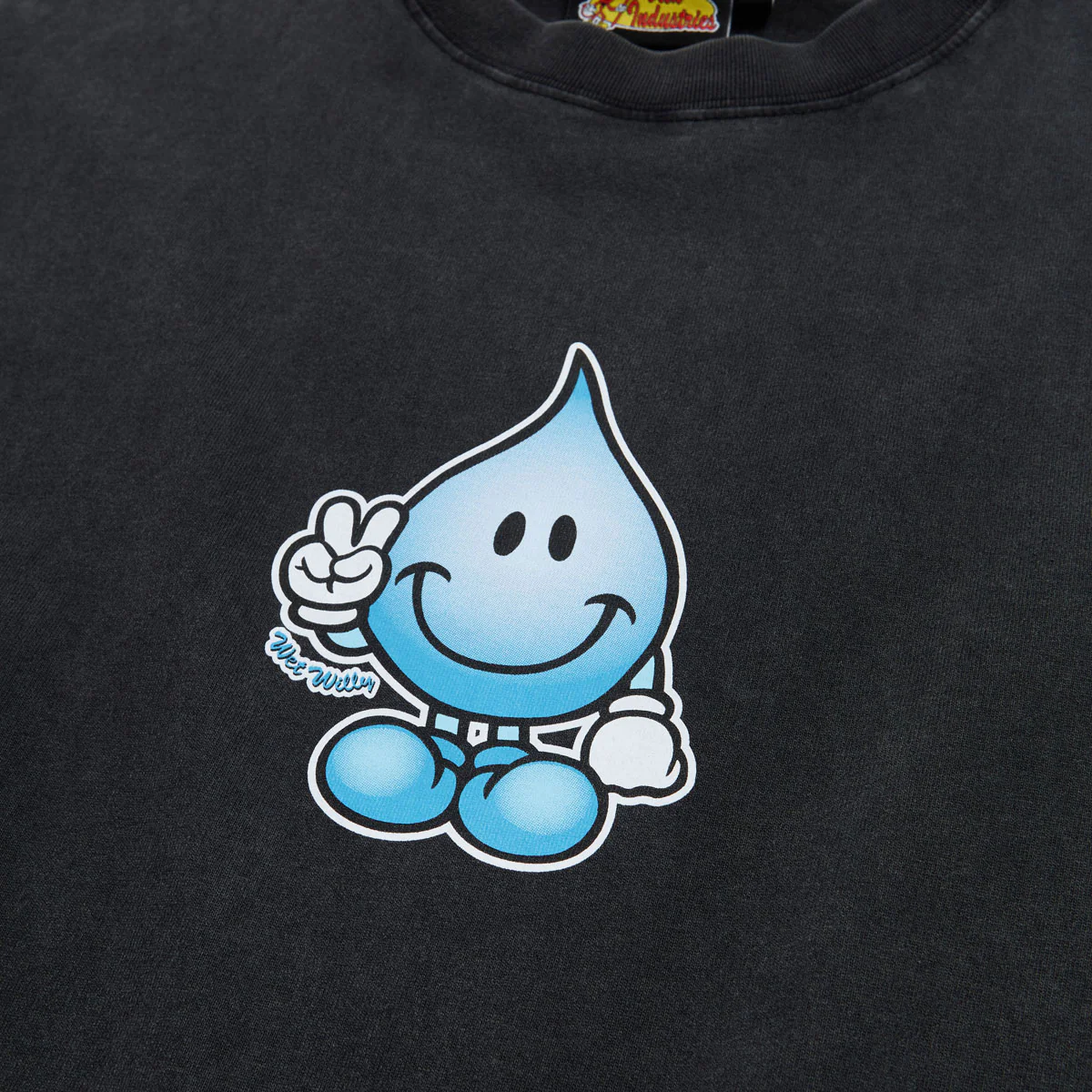 World Industries Classic Wet Willy T-Shirt - Vintage Black - Image 2