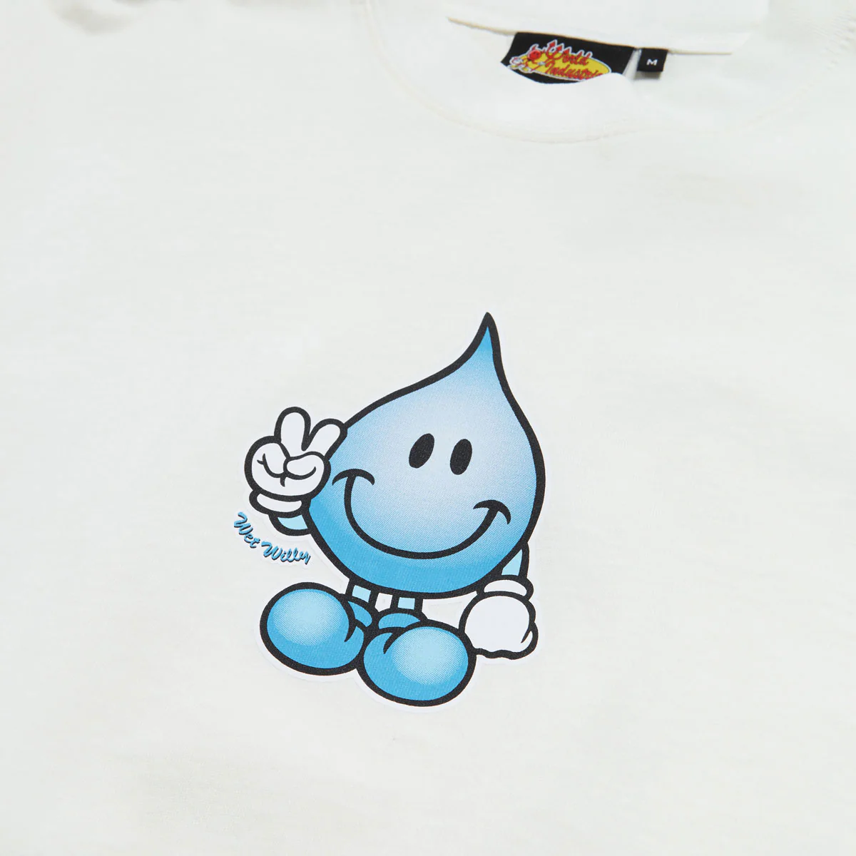 World Industries Classic Wet Willy T-Shirt - Vintage White - Image 2