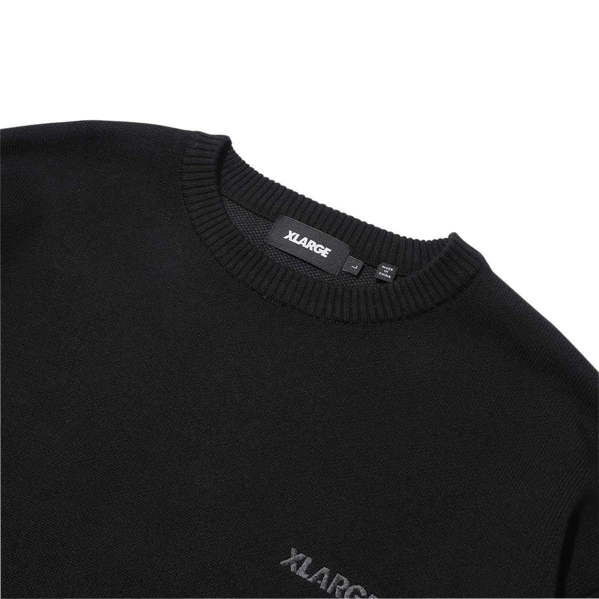 XLarge Backside OG Crewneck Sweatshirt - Black - Image 4