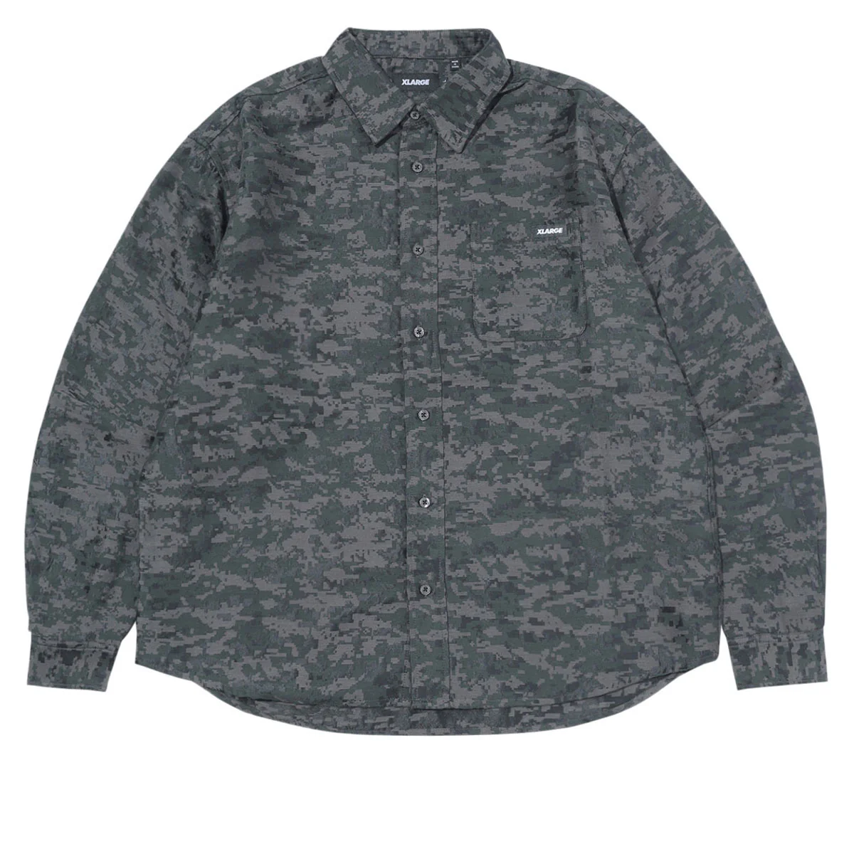 XLarge Long Sleeve Shirt - Black - Image 3