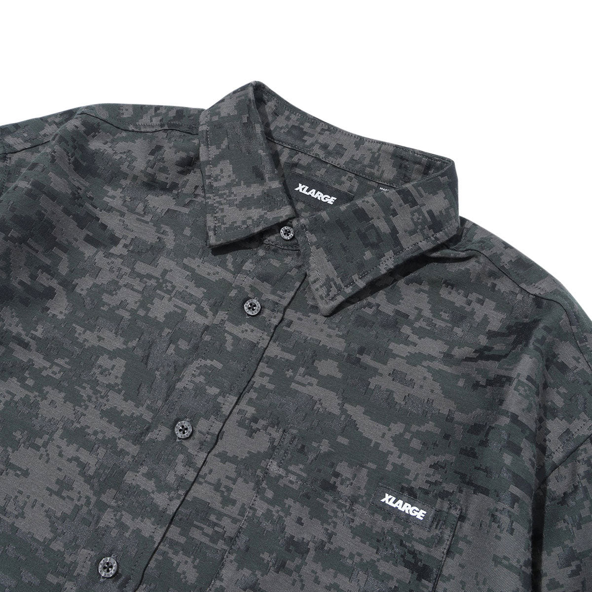 XLarge Long Sleeve Shirt - Black - Image 5