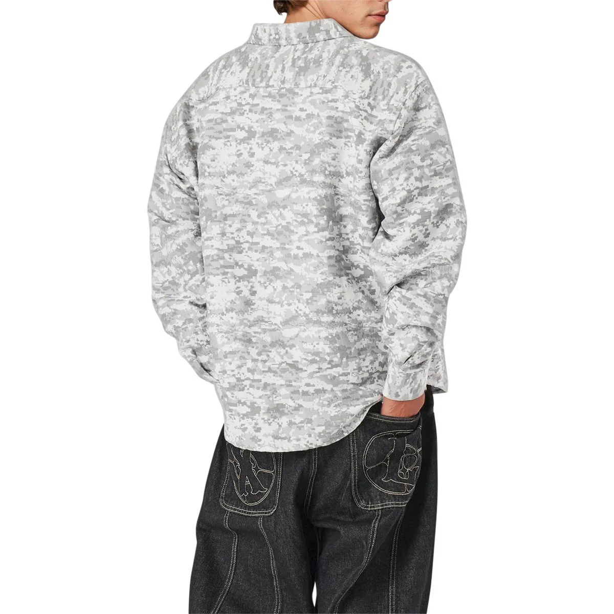 XLarge Long Sleeve Shirt - White - Image 2