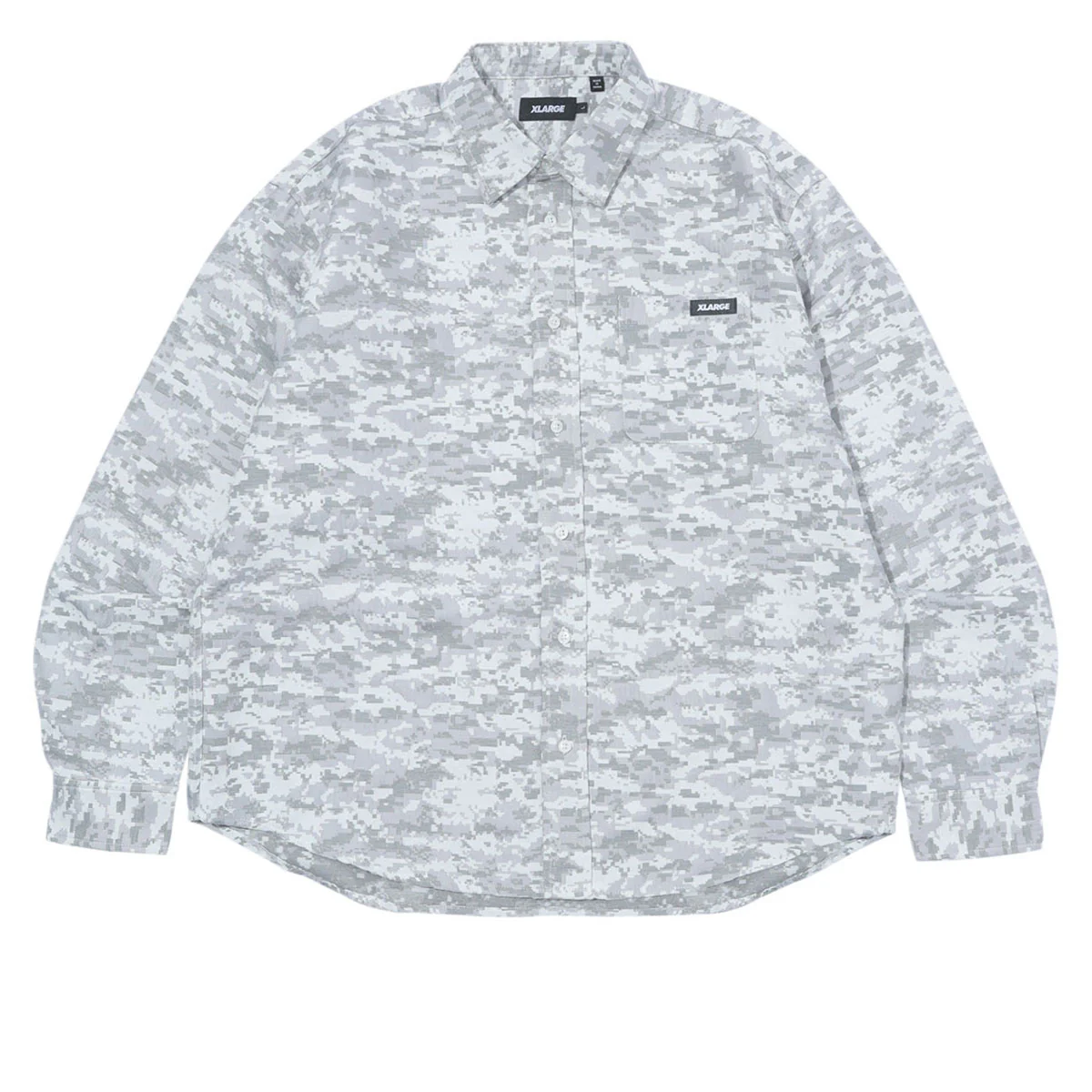 XLarge Long Sleeve Shirt - White - Image 3