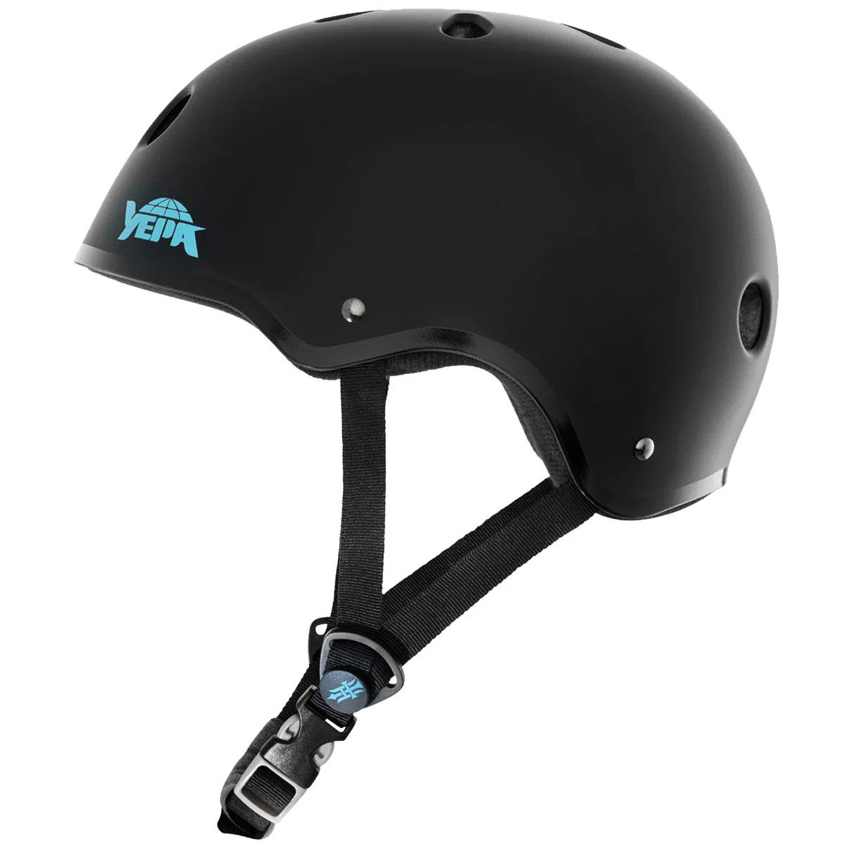 Yepa T-Shell Hawk Helmet - Matte Black/Teal - Image 5