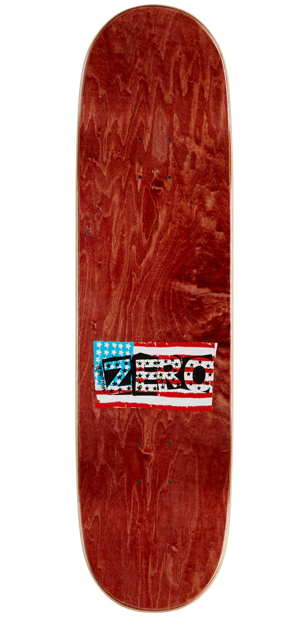 Zero American Punk Skateboard Deck - 8.50" - Image 2