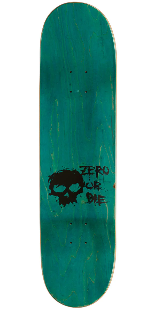 Zero Blood Skull Skateboard Complete - 8.25" - Image 2