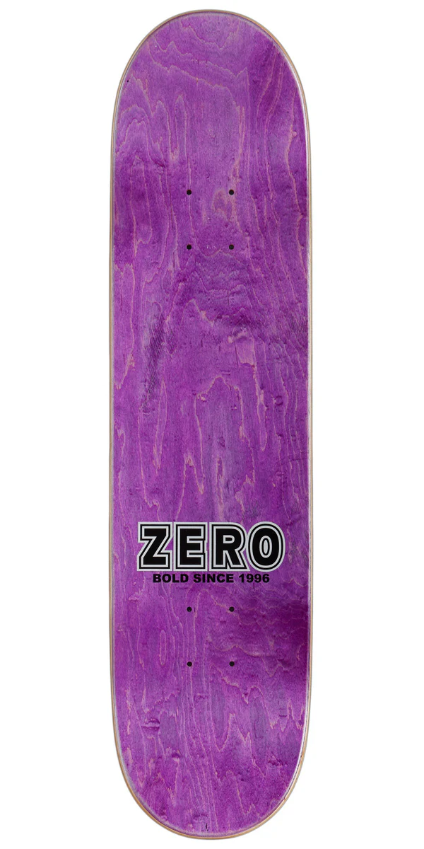 Zero Bold Classic Skateboard Deck - 7.75" - Image 2