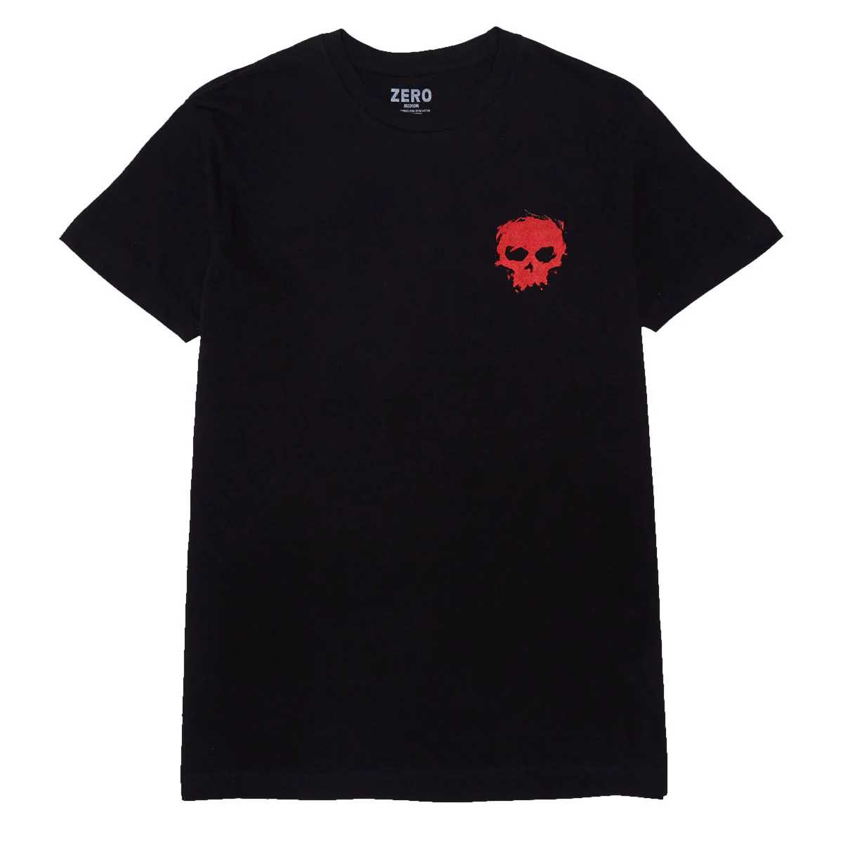 Zero Or Die T-Shirt - Black/Red - Image 2