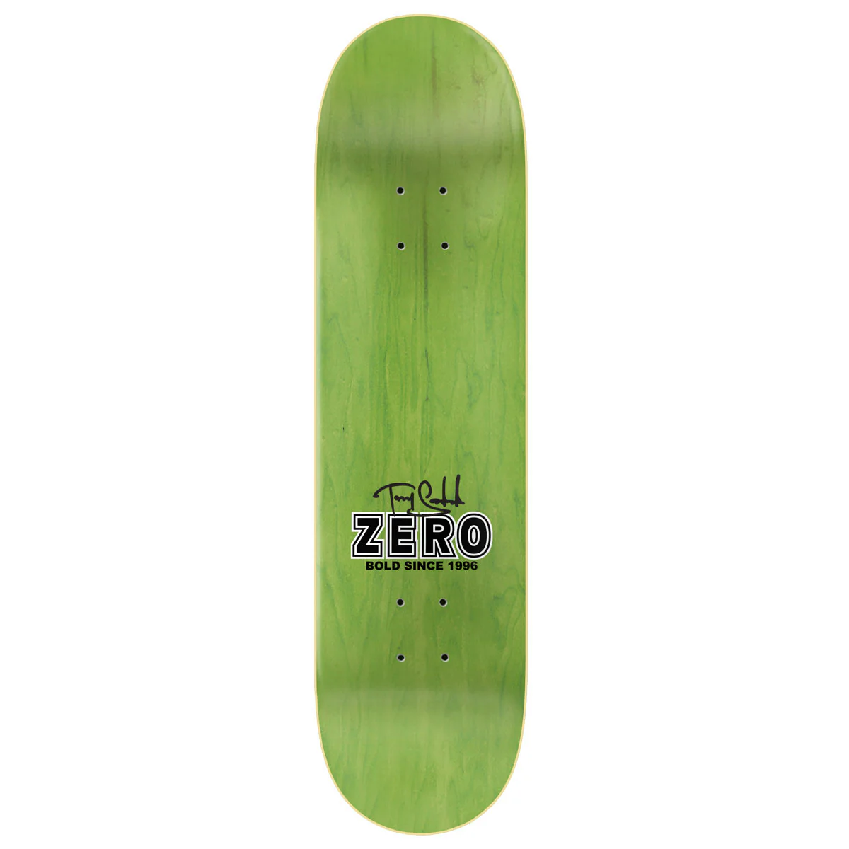 Zero Sandoval Roots Bold Skateboard Deck - Green/Red/Yellow - 8.50" - Image 2