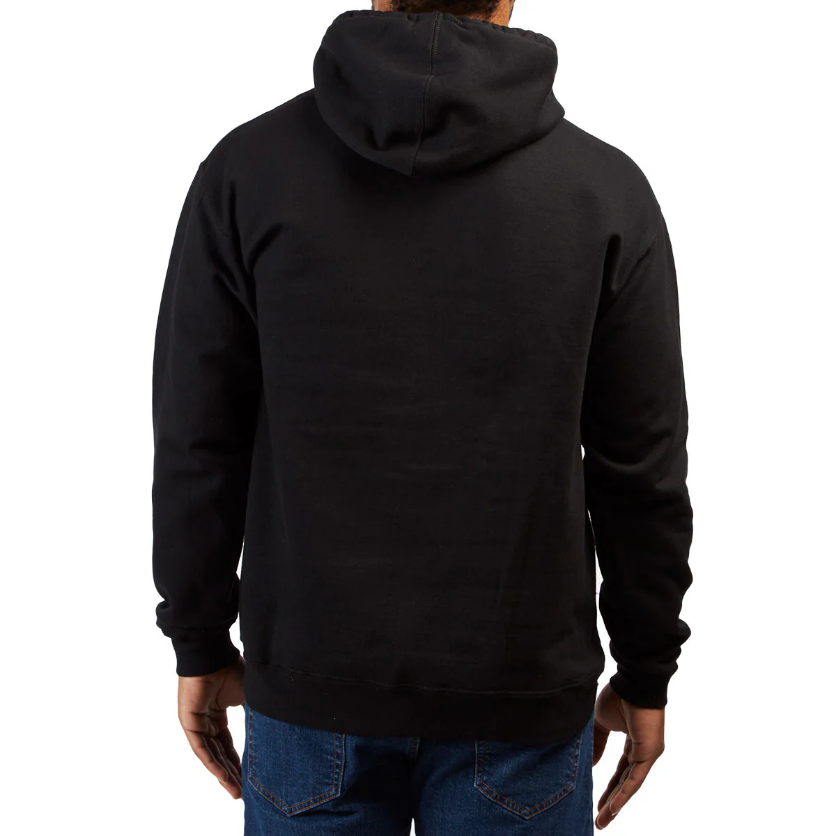Zero Single Skull Hoodie - Black - Image 2