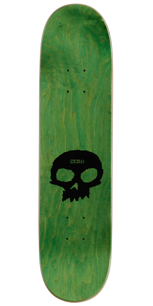 Zero Single Skull Mini Skateboard Deck - 7.25" - Image 2