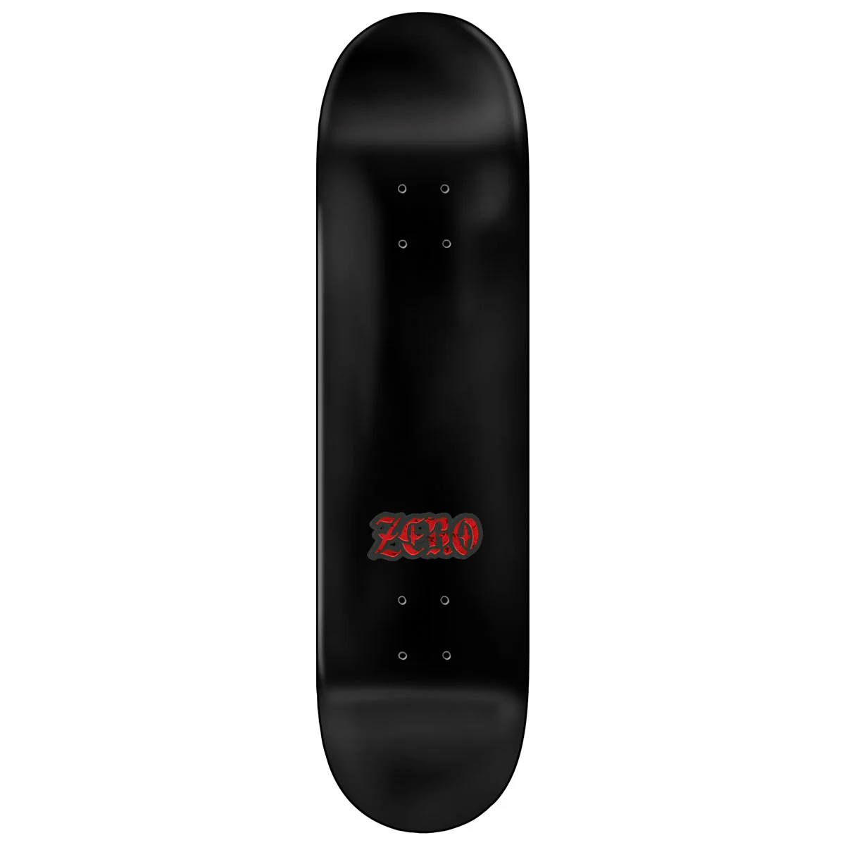 Zero Stained Glass Single Skull Skateboard Complete - Red - 8.50" - Image 2