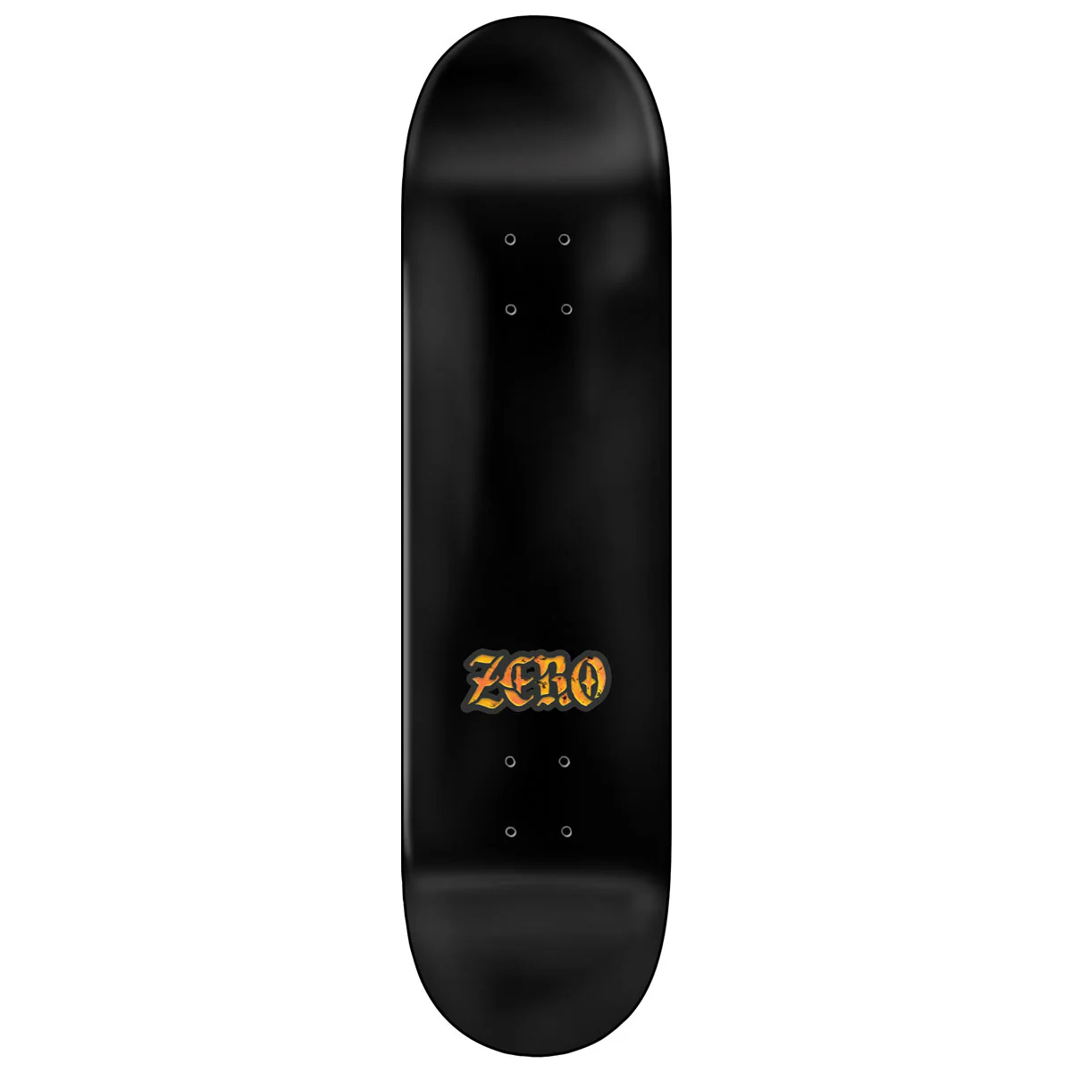 Zero Stained Glass Single Skull Skateboard Deck - Yellow - 8.25" - Image 2