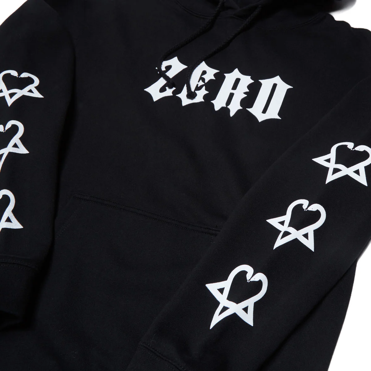 Zero x Bam Heart Multi Hoodie - Black - Image 2