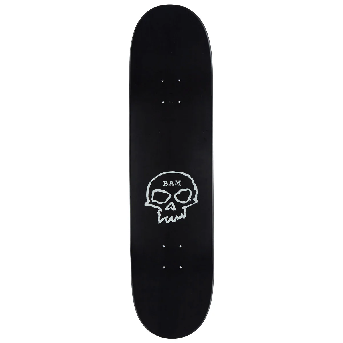 Zero x Bam Single Skull Skateboard Complete - Black - 8.50" - Image 2